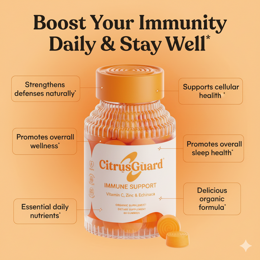 CitraGuard Immune Support Gummies - Orange Flavor