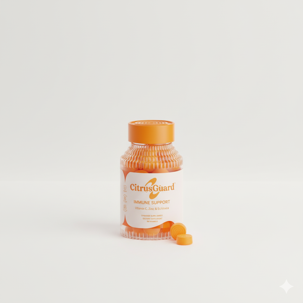 CitraGuard Immune Support Gummies - Orange Flavor