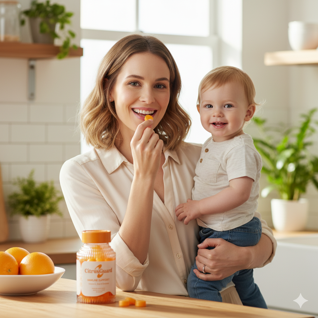CitraGuard Immune Support Gummies - Orange Flavor