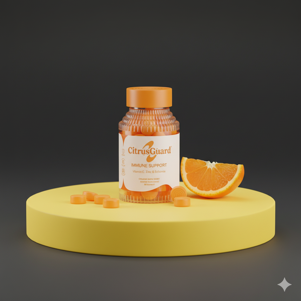 CitraGuard Immune Support Gummies - Orange Flavor